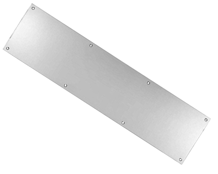 Eurospec Kick Plates (Multiple Sizes), Satin Stainless Steel - KPPSSS